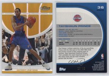 2005-06 Topps Finest Gold Refractor /39 Tayshaun Prince #36