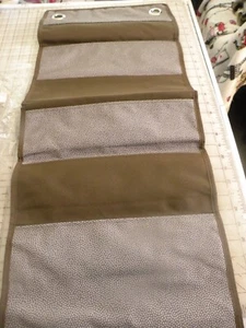 Thirty One Hang Up Home Organizer W/ Pockets NIP 273 K GREY PIN DOTS 10TH ANNIV. - Picture 1 of 3