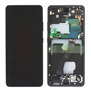 Samsung Genuine Service Pack S21 Ultra 5G G998 LCD Screen Display Assembly Black - Picture 1 of 2