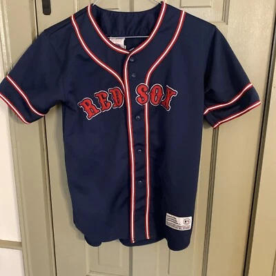 Camiseta Boston Red Sox Ortiz #34 True Fan genuína da liga principal de beisebol, tamanho júnior grande - Imagem 1 de 4