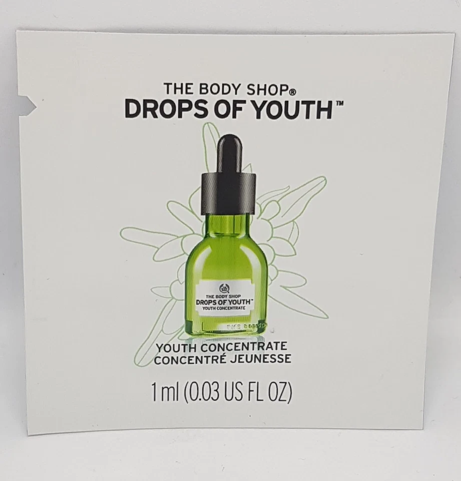 5 x THE BODY SHOP - DROPS OF YOUTH - Youth Concentrate - 1ml samples - Image 1 of 1