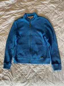 St John Sport by Marie Gray Blue Wool Sweater - Picture 1 of 4