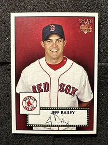 Jeff Bailey #117 2007 Topps '52 novatos QTY Medias Rojas de Boston - Imagen 1 de 2