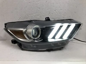 OEM 2015 2016 2017 FORD MUSTANG RIGHT RH HID XENON LED DRL HEADLIGHT - Picture 1 of 12