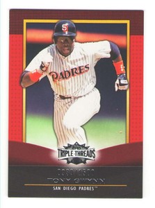 2011 Topps Triple Threads (#ed/1500) - SAN DIEGO PADRES   Tony Gwynn