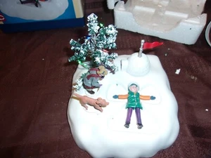 Lemax Angel's Wings" Animated Snow Angels - Picture 1 of 6