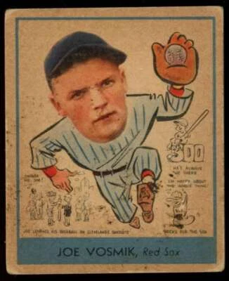 1938 Goudey R323 Heads Up #271 Joe Vosmik VG Red Sox  72666 - Image 1 of 2