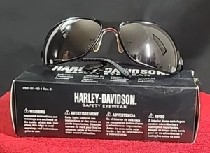 Harley Davidson Safety Eyewear  Glasses HD513GR Mirror Lens & Spring Hinges  - Picture 1 of 10