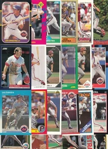 LEN DYKSTRA 25 ct Vintage Baseball Cards - All Different - Picture 1 of 1
