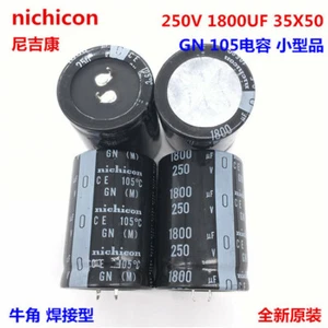 2pcs/10pcs 1800uf 250v Nichicon GW/GN 35x50mm 250V1800uF Snap-in PSU CapacitorGW - Picture 1 of 3