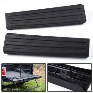 Fit For 09-14 Ford F150 Tailgate Top Protector Spoiler Cover Moulding Cap Black - Picture 1 of 12