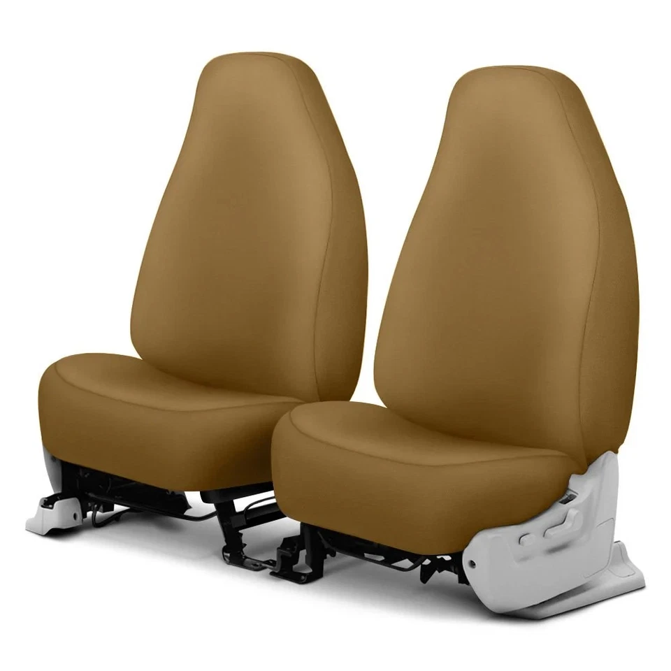 For Dodge Ramcharger 74-93 Genuine Neoprene 1st Row Tan Custom Seat Covers - Image 1 of 1