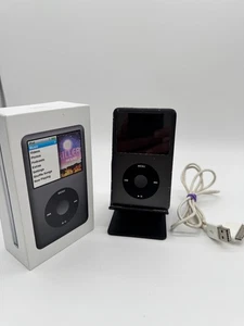 Apple iPod Classic 7. Generación 160 GB negro MC297QG/A probado probado - Imagen 1 de 14
