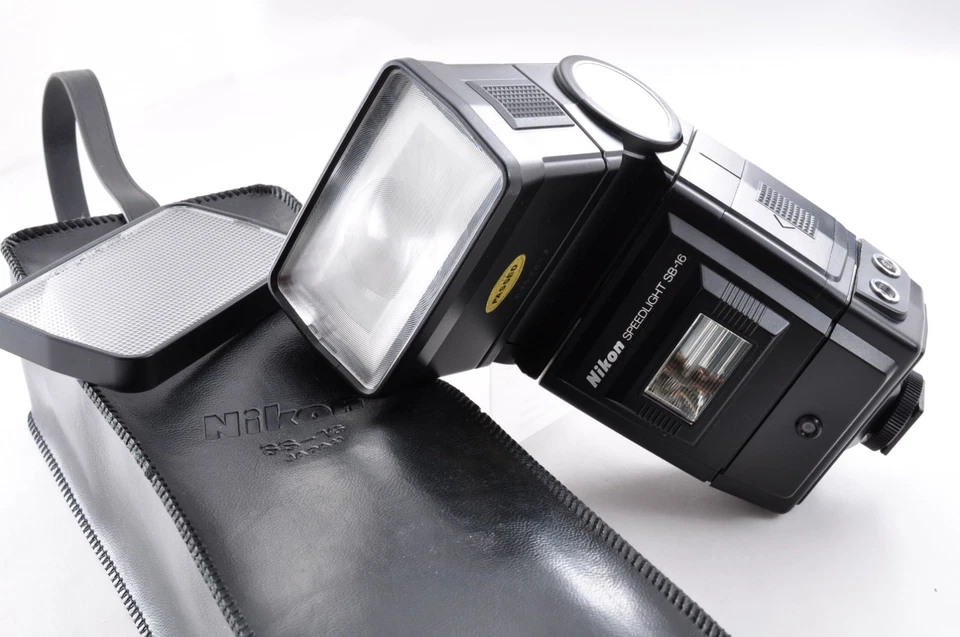 [Near MINT] Nikon SB-16A Speedlight Shoe Mount for F3 Series Twin Flash Japan #9 - Image 1 of 4