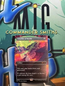 Crucible of Worlds 🔥 Borderless NonFOIL 🔥 MTG NM Secret Lair (2110) - Picture 1 of 2