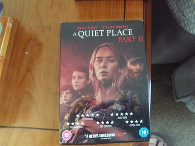 A Quiet Place: Part II DVD (2021) Emily Blunt, Krasinski (DIR) cert 15 free p=p - Image 1 of 2