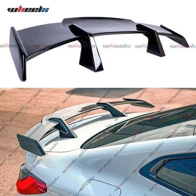 For Toyota Corolla 58" Rear Trunk Spoiler Wing Adjustable Gloss Black GT Style Foto 1 de 4