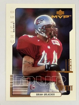 Brian Urlacher 2000 Upper Deck MVP #192 - Chicago Bears - Image 1 of 2