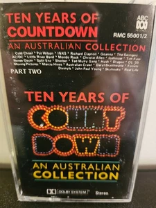 TEN YEARS OF COUNTDOWN - AN AUSTRALIAN COLLECTION PART 2 Various 1984 CASSETTE - Picture 1 of 5