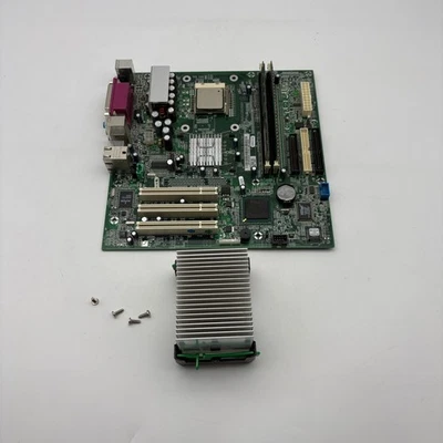 Dell Dimension 2400 Motherboard W/ CPU, Heat sink, 1.25GB RAM Tested Working - Image 1 of 4