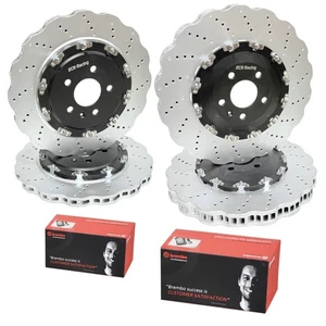 Audi RS6 C7 (13-18) Performance Front & Rear Wavy Floating Brake Discs & Pads - Picture 1 of 2
