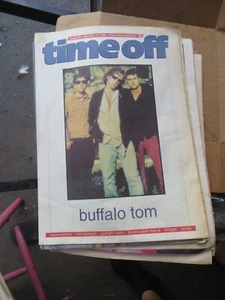 Time Off MUSIC Magazines NEWSPAPER AUSTRALIA WITH BUFFALO TOM ON THE COVER - Picture 1 of 1
