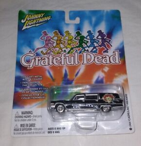 2004 Johnny Lightning GRATEFUL DEAD 1966 Cadillac Hearse - hot wheels
