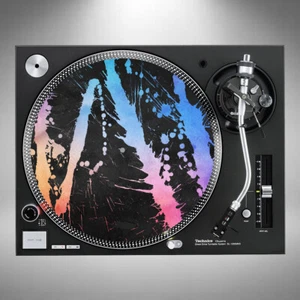 Farbspritzer Slipmat 12" Plattenspieler einzeln *versand in Karton* - Bild 1 von 3