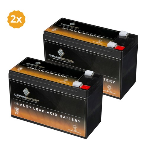 12V 9AH Battery for APC BACK-UPS XS1500 RBC109 PS-1290 RBC Smart UPS Battery 2PK
