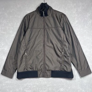 Wellensteyn Jacket Men Large Metallic Shiny Slim Weatherproof Bomber RARE SAMPLE - Picture 1 of 11