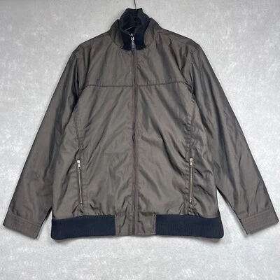 Chaqueta Wellensteyn Hombres Grande Metálica Brillante Delgada Impermeable Bombardero MUESTRA RARA Foto 1 de 4