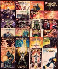 CAPTAIN MARVEL 16 17 1 -25 COMPLETE MARVEL Comic Books 1st app Phyla-Vell David