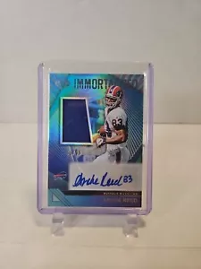 ANDRE REED 2023 ILLUSIONS IMMORTALIZED PATCH AUTOGRAPH AUTO /99 - Picture 1 of 7