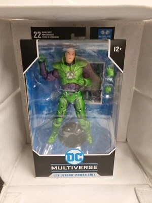 McFarlane Toys DC Multiverse Figure Lex Luthor Power Suit new - Image 1 of 2