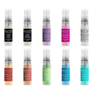 Bella Vita Luxury Trial Pack of 10 x 5ml Pocket Perfumes for Unisex Fragrance - Picture 1 of 4