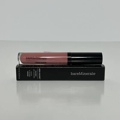 BareMinerals Gen Nude Patente Laca Labial Mayor Tamaño Completo 0.12oz Nuevo en Caja  Foto 1 de 3