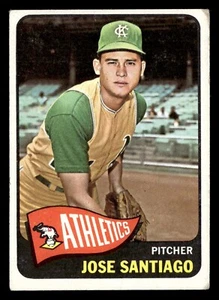 1965 Topps José Santiago #557 GDVG Kansas City Athletics RC - Imagen 1 de 2