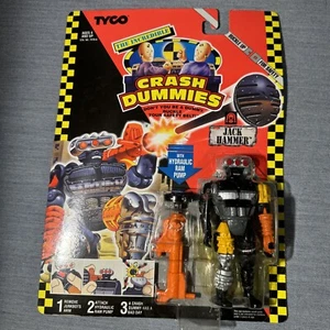 Tyco Incredible Crash Dummies JACK HAMMER Junk Bot Figure 1992 NIB - Picture 1 of 16