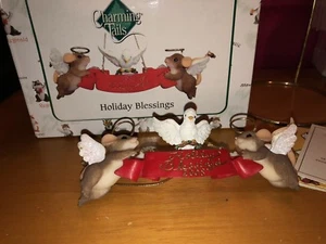 Colas encantadoras "BENDICIONES NAVIDEÑAS" DEAN GRIFF NUEVO EN CAJA adorno de Navidad - Imagen 1 de 10