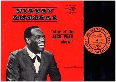 NIPSEY RUSSELL A Riot Of Laughs JACK PAAR SUPRPRISE RECORD MONO COMEDY LP VINYL - Image 1 of 4