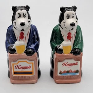 1997 Hamm's Bartender Salt & Pepper Shaker Limited Edition With Original Box - Picture 1 of 19