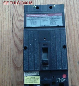 GE THLC134015 INTERRUTTORE 480 VOLT 15 AMP 3 POLI (NUOVO CON SCATOLA) THLC134015 - Foto 1 di 5