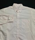 Brooks Brothers Dress Shirt Non Iron Button Down Pink Long Sleeve Mens 16