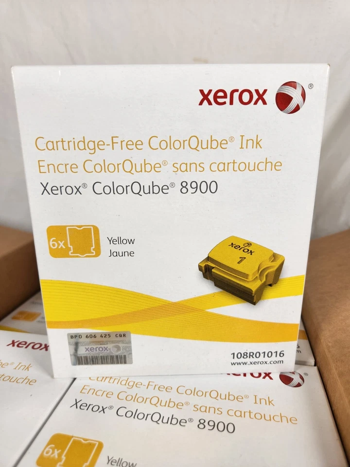 Xerox Cartridge-free ColorQube Ink 6x Yellow 8900 - 108R01016 - Image 1 of 4