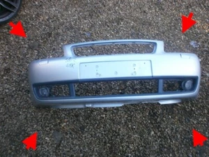 AUDI S3 2003 8L PARAURTI ANTERIORE ORIGINALE FENDINEBBIA RONDELLA GETTO COVER OEM 86K MIGLIA - Foto 1 di 24