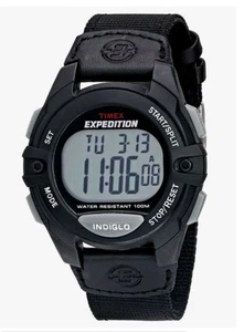 Timex Expedition T 49992 Mens Digital Outdoor Watch Water Resistant NYLON Strap - Picture 1 of 11
