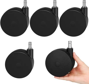 5 Stück Extra Große Schwerlast 4" Stuhlrolle Rollen für Hartholzböden & Teppich - Bild 1 von 6