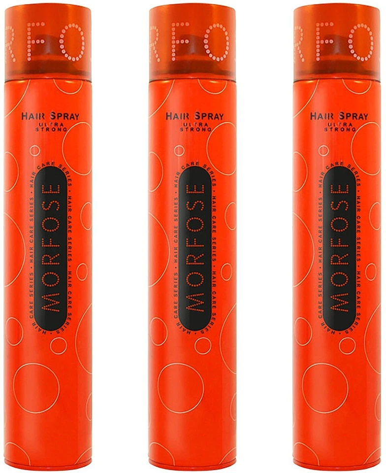 Morfose Haarspray Ultra Strong / Orange 3x200 ml - Bild 1 von 1