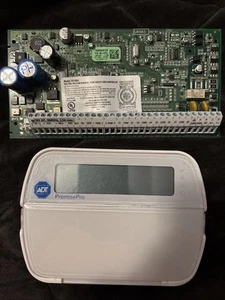 Placa DSC PowerSeries PC1864 usada y teclado de seguridad PK5501 ADT Premise Pro - Imagen 1 de 4