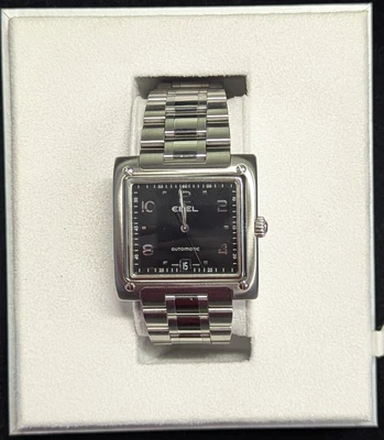 EBEL 1911 Square La Carree Mens Watch Automatic Stainless Steel  Case & Papers - Image 1 of 4